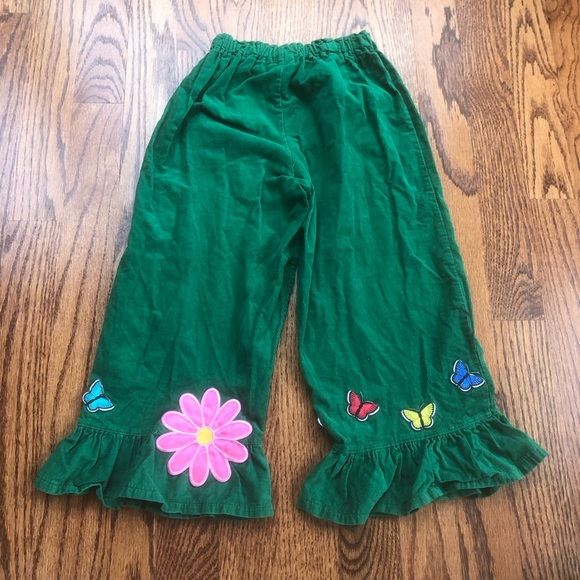 Ruffle Corduroy Pants - Picture 2 of 6